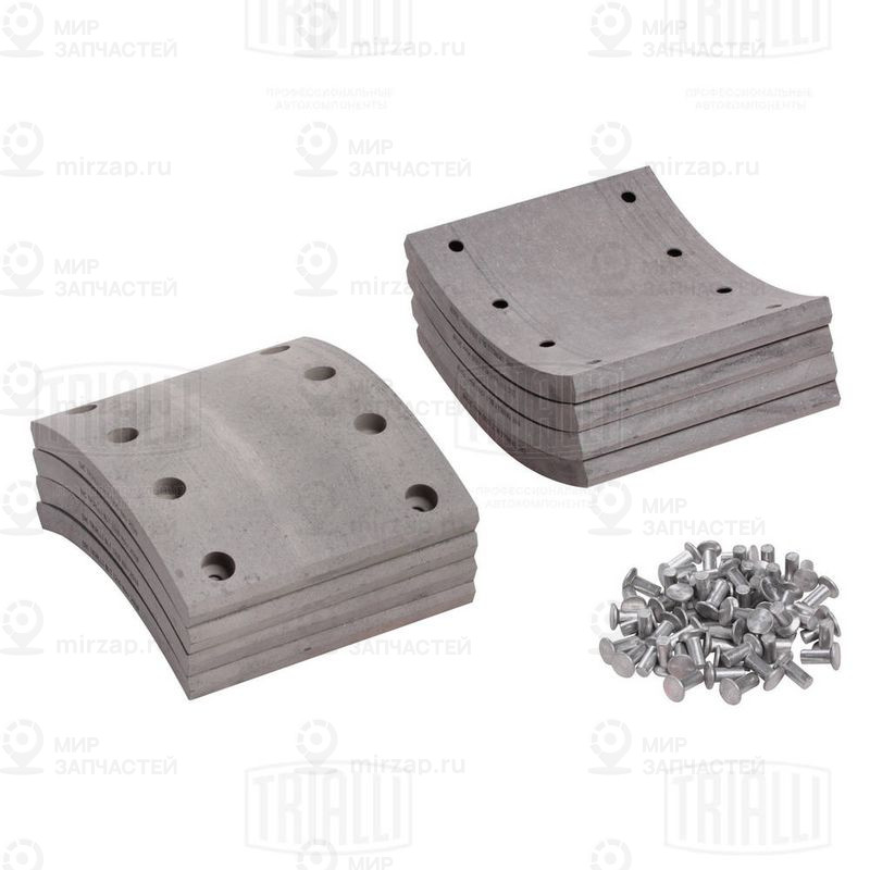 Тормозные колодки, барабанный тормоз TRIALLI BLT1210