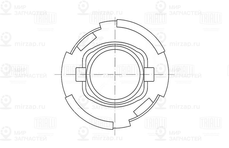 Выжимной подшипник TRIALLI CT0806