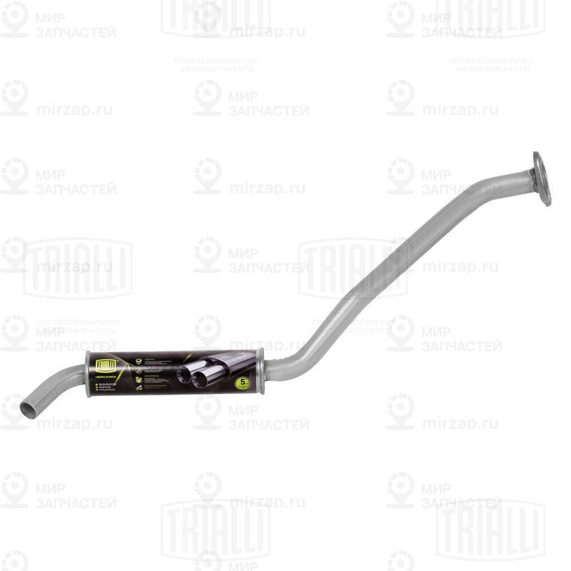 Предглушитель выхлопных газов TRIALLI EAM0106