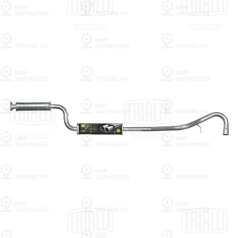Предглушитель выхлопных газов TRIALLI EAM0120
