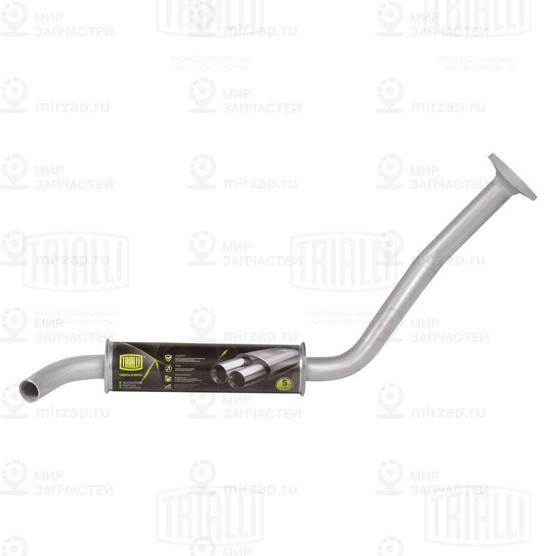 Предглушитель выхлопных газов TRIALLI EAM0125S