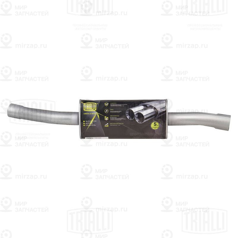 Предглушитель выхлопных газов TRIALLI EAM0302