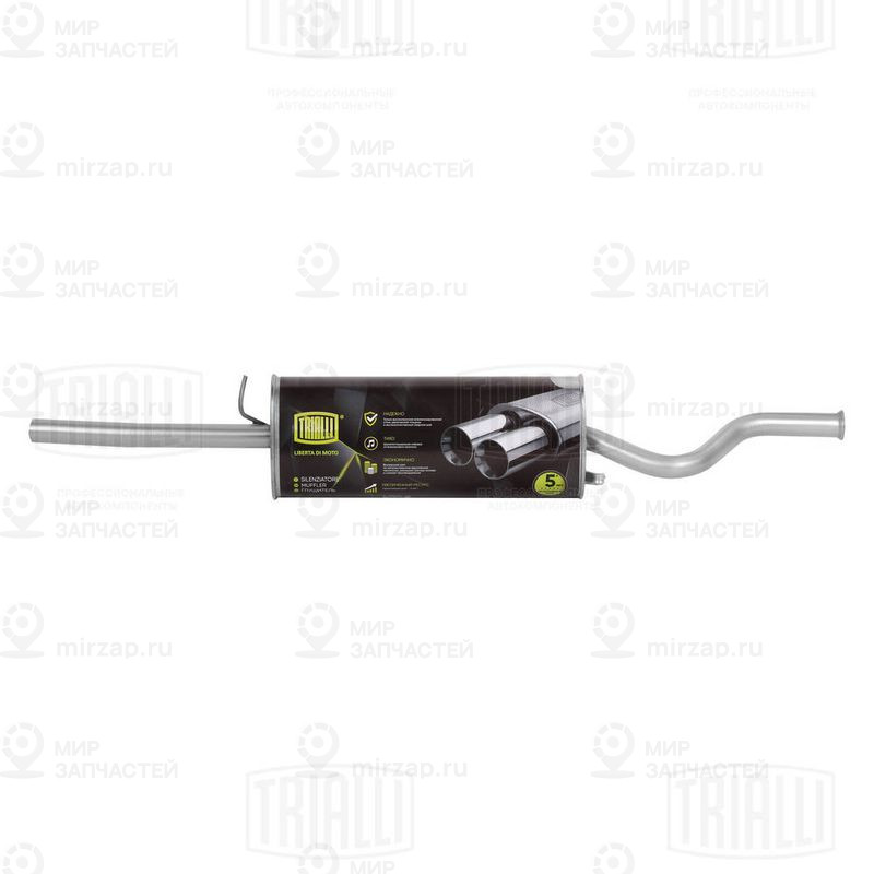 Глушитель выхлопных газов конечный TRIALLI EMM0108