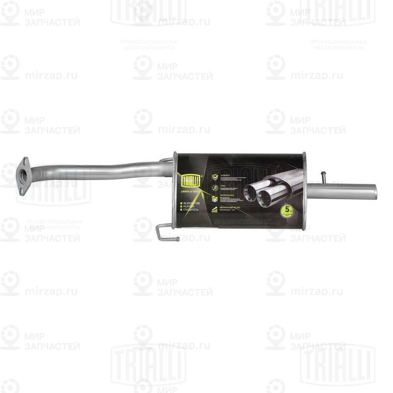 Глушитель выхлопных газов конечный TRIALLI EMM0803