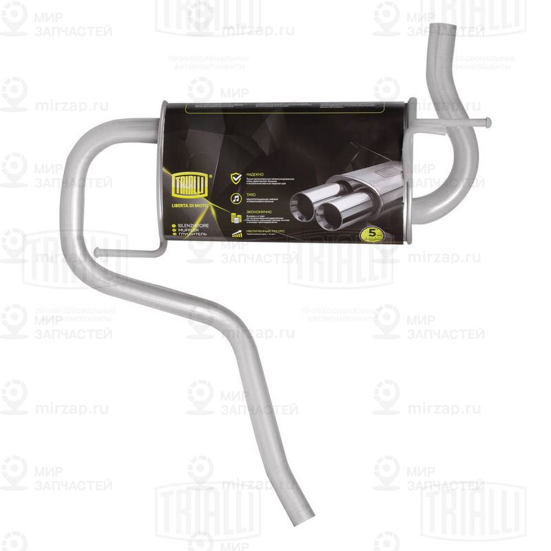 Глушитель выхлопных газов конечный TRIALLI EMM0904