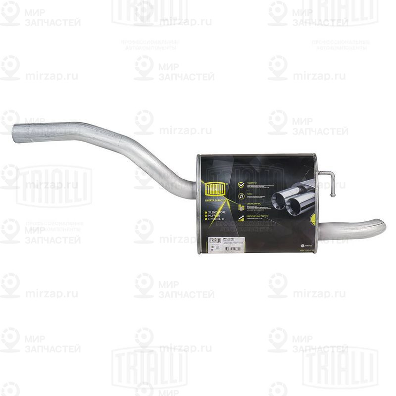 Глушитель выхлопных газов конечный TRIALLI EMM1007