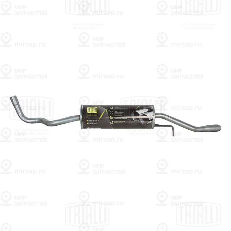 Глушитель выхлопных газов конечный TRIALLI EMM1808