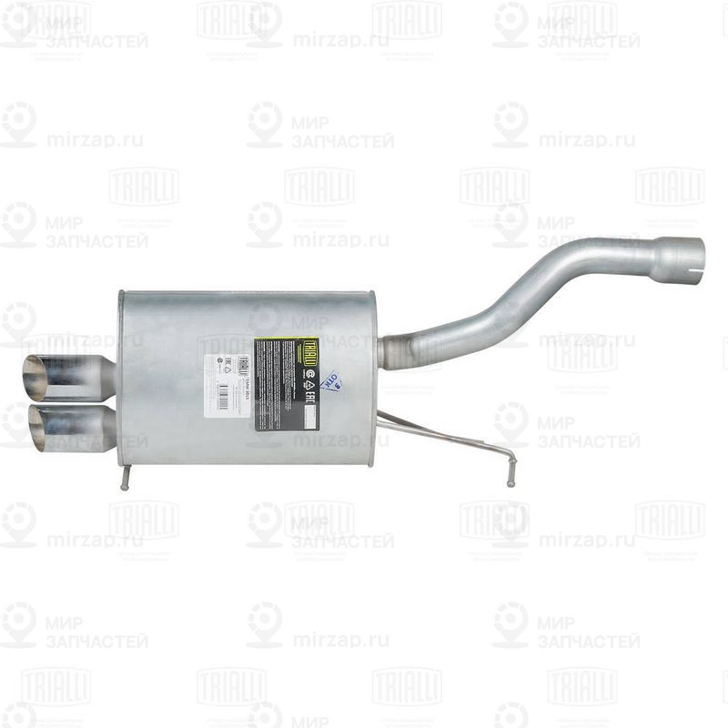 Глушитель выхлопных газов конечный TRIALLI EMM3015
