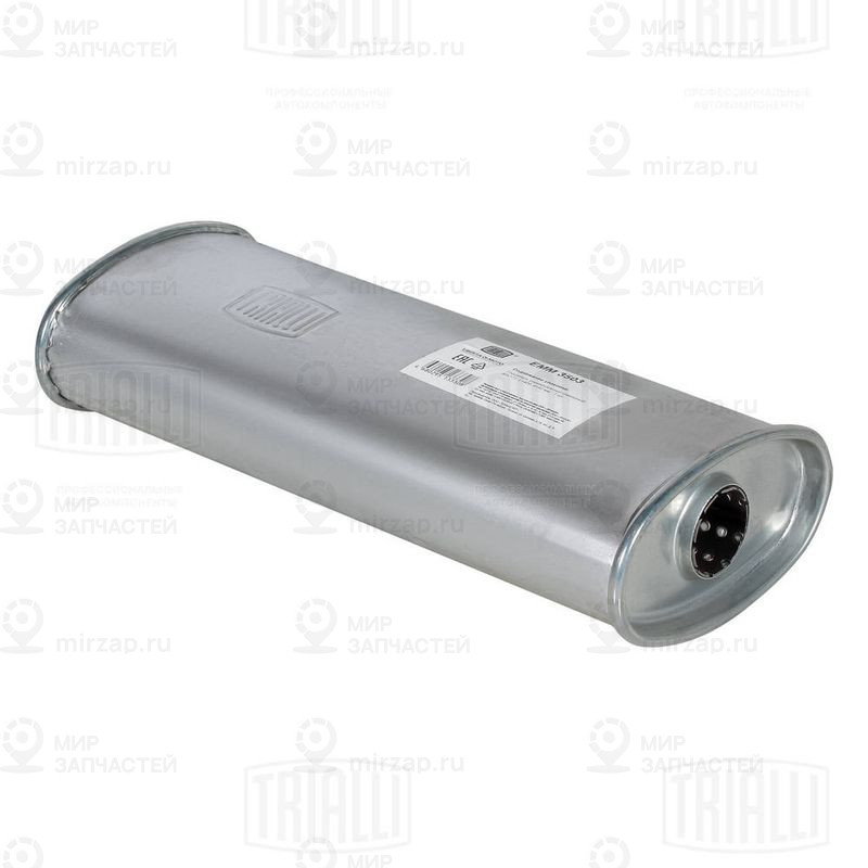 Средний / конечный глушитель ОГ TRIALLI EMM3503