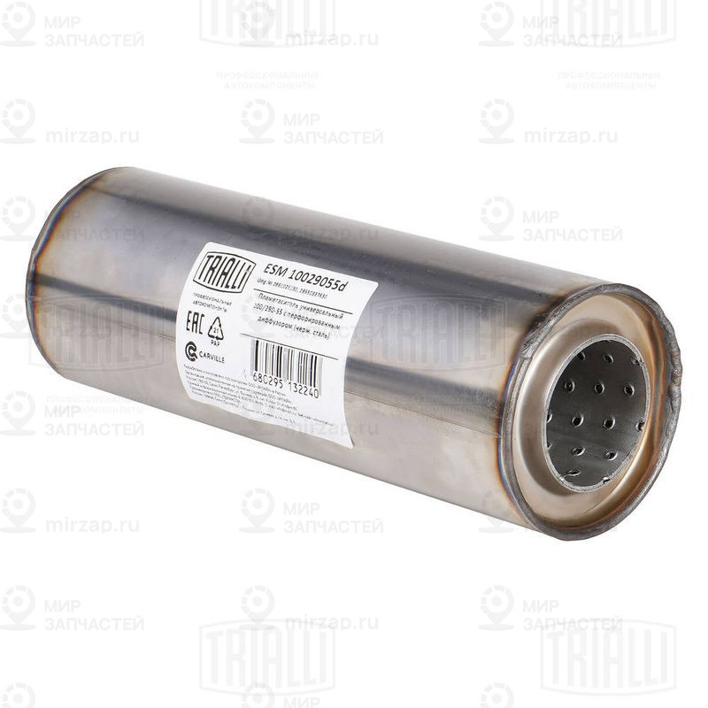 Предглушитель выхлопных газов, универсальный TRIALLI ESM10029055D