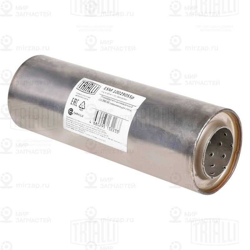 Предглушитель выхлопных газов, универсальный TRIALLI ESM10029055P