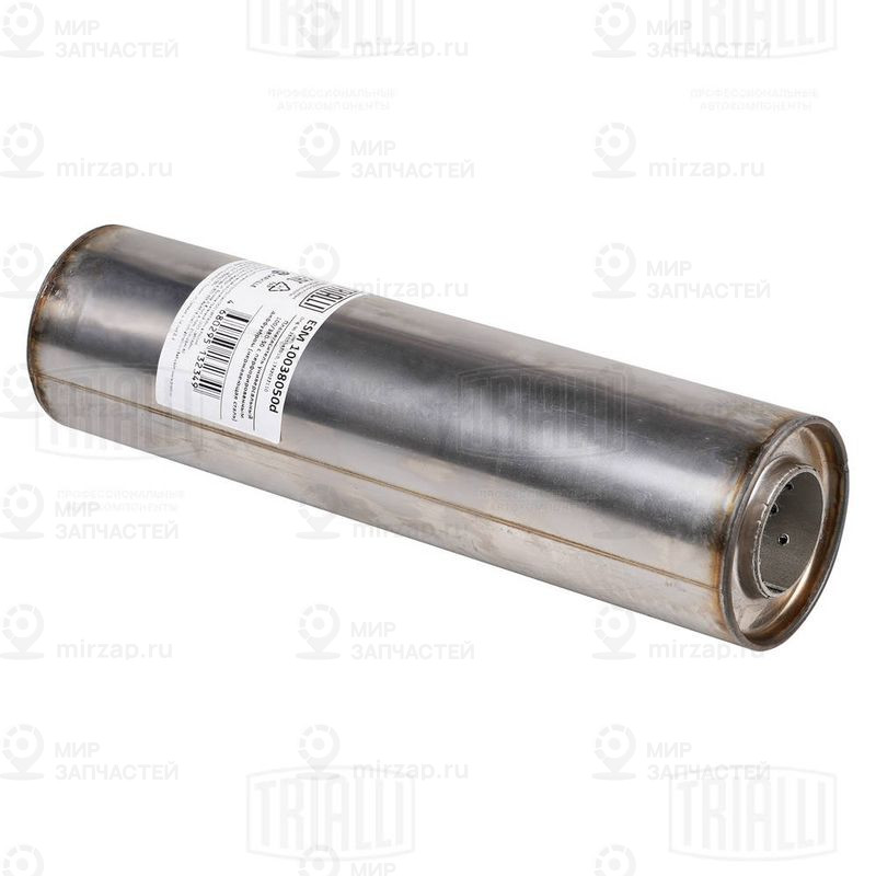 Предглушитель выхлопных газов, универсальный TRIALLI ESM10038050D