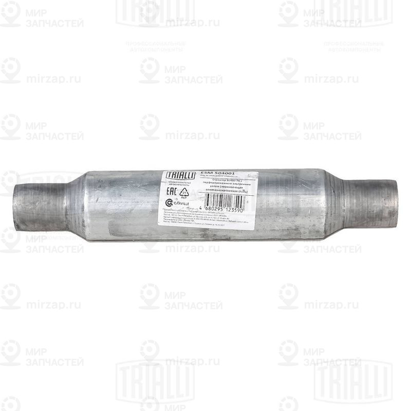 Средний глушитель выхлопных газов, универсальный TRIALLI ESM504001