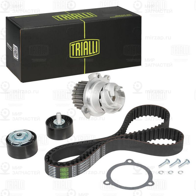 Водяной насос + комплект зубчатого ремня TRIALLI GT970