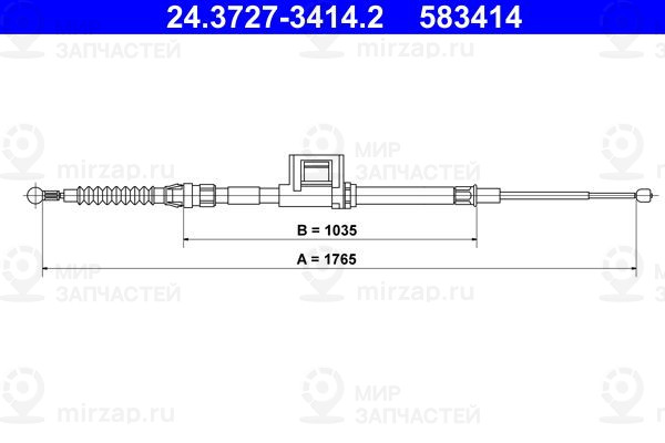 Запчасть ATE 24372734142