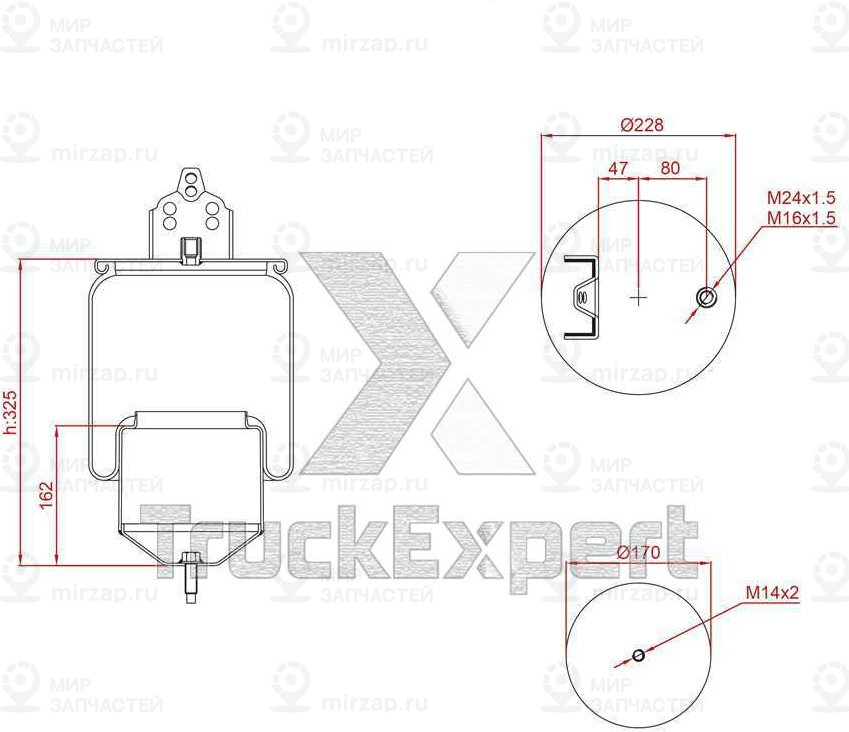 Запчасть TRUCKEXPERT ED16416K