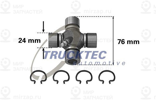 Запчасть TRUCKTEC AUTOMOTIVE 0234017