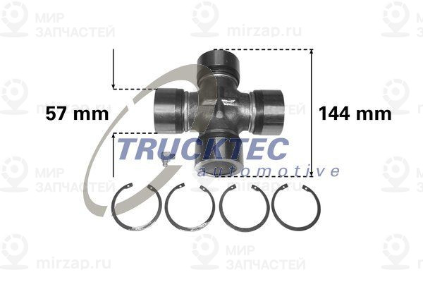Запчасть TRUCKTEC AUTOMOTIVE 0534001