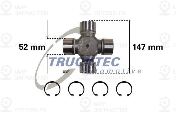 Запчасть TRUCKTEC AUTOMOTIVE 0534002