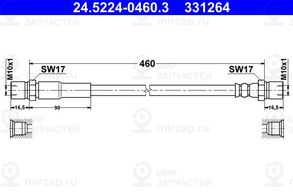 Запчасть ATE 24522404603