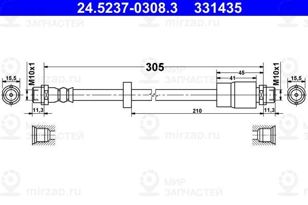Запчасть ATE 24523703083