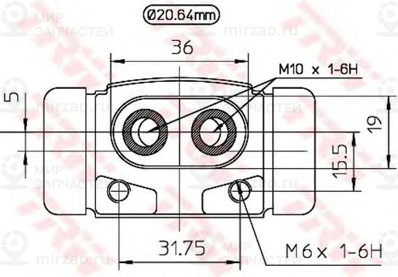 Запчасть TRW BWF193
