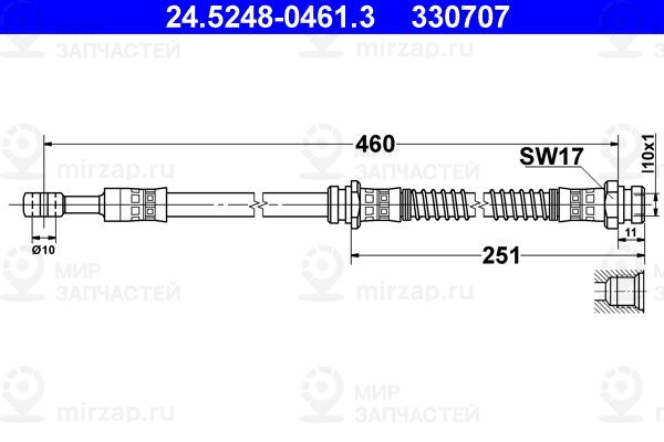 Запчасть ATE 24524804613