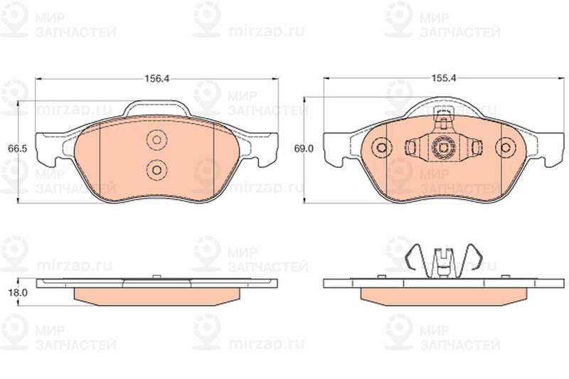 Запчасть TRW GDB2053