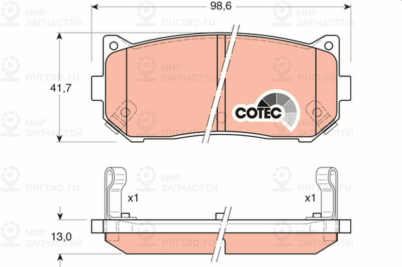Запчасть TRW GDB3203