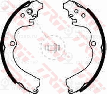 Комплект тормозных колодок TRW GS8584