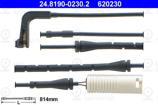 Сигнализатор, износ тормозных колодок ATE 24819002302