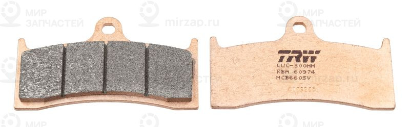 Комплект тормозных колодок, дисковый тормоз TRW MCB660SV