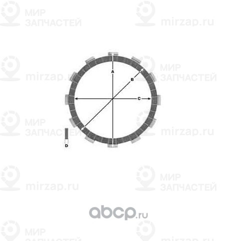 Запчасть TRW MCC1388