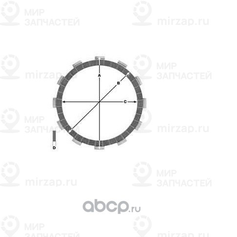 Запчасть TRW MCC2088