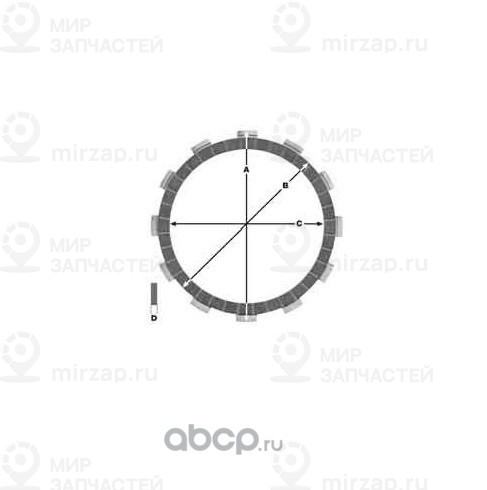 Запчасть TRW MCC609
