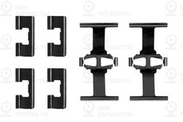 Комплектующие, колодки дискового тормоза TRW PFK270