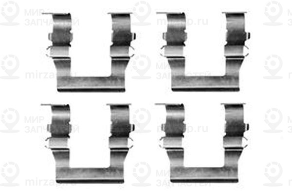 Комплектующие, колодки дискового тормоза TRW PFK317