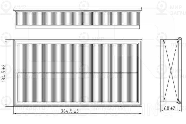 Запчасть CARVILLE TR371531