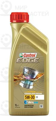 Масло 1L Castrol Edge 5W30 C3 Api Sn/Cf Acea C3 Vw502/505/505.01 Mb-22 CASTROL 15530C