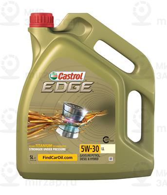 Масло 5L Castrol Edge 5W30 Ll Vw504/507 Porsche C30 Acea C3 Mb229.51 ( CASTROL 15669E