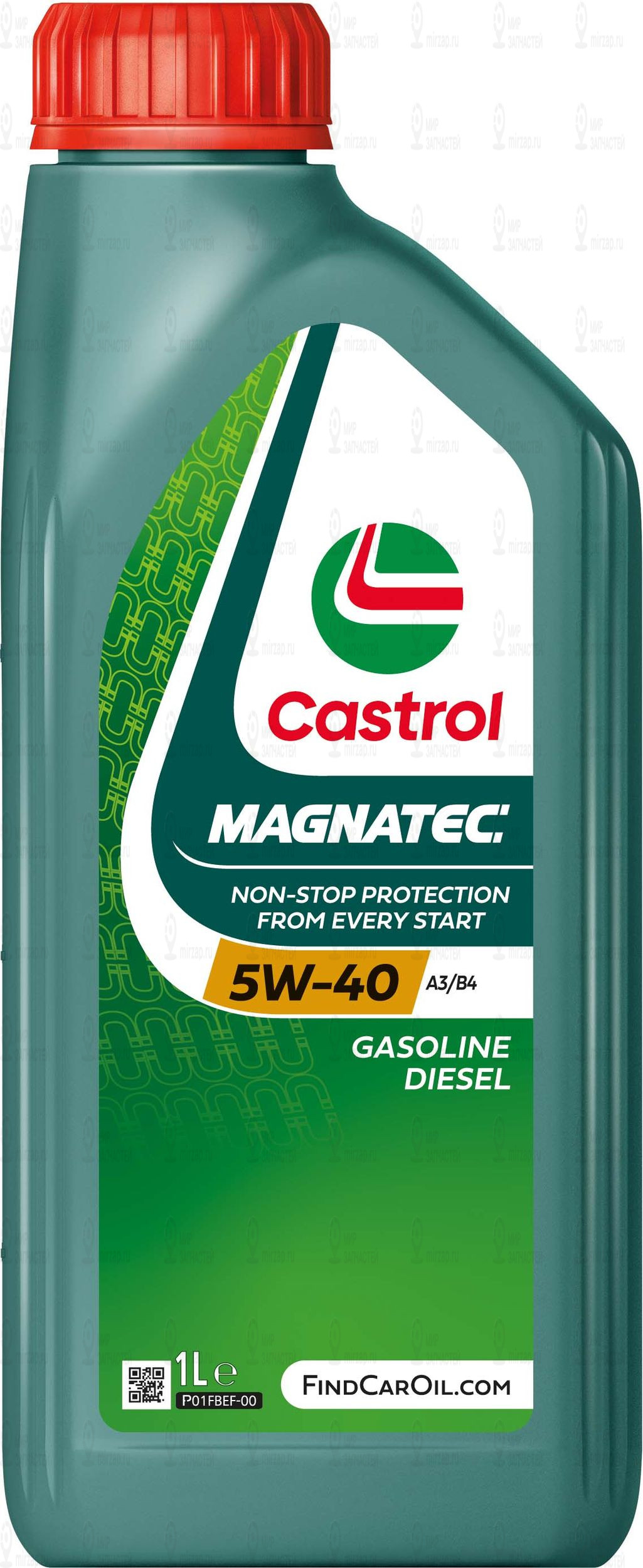 Castrol 5W40 (1L) Magnatec A3/B4_масло Мотор.! Синт.\ Api Sp, Acea A3/B4, 502.00 CASTROL 15F647