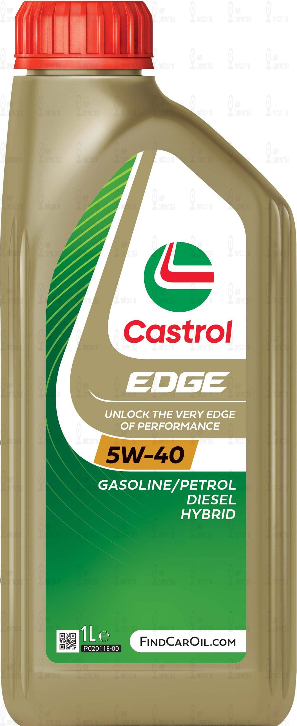 Castrol 5W40 (1L) Edge С3_масло Мотор.! Синт.\Acea C3, Api Sn/Cf, 505.01/505.00, CASTROL 15F7D5