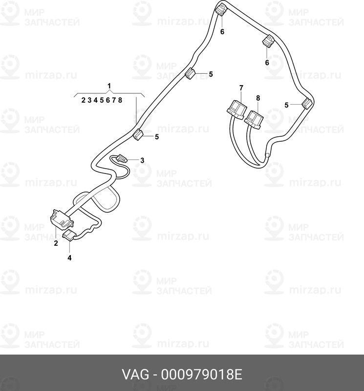 Запчасть VAG 000979018E
