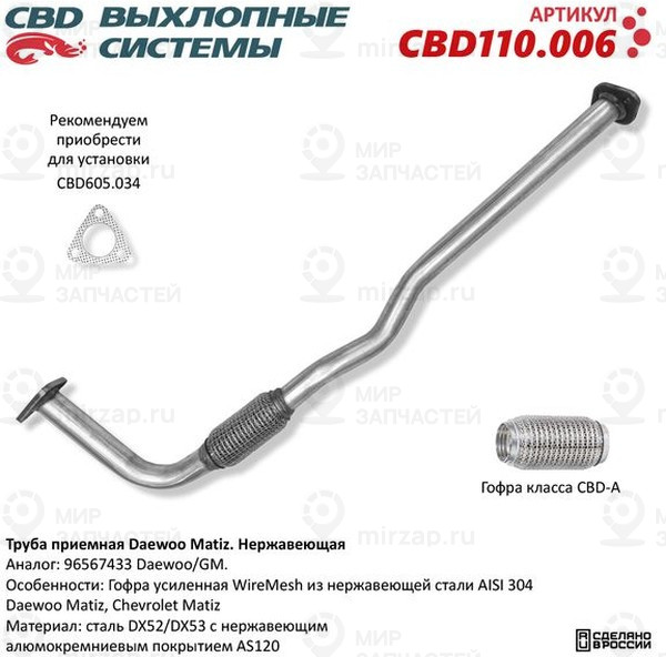 Запчасть CBD CBD110006