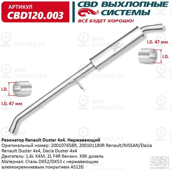 Запчасть CBD CBD120003