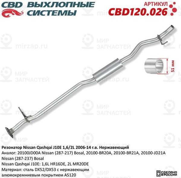 Запчасть CBD CBD120026