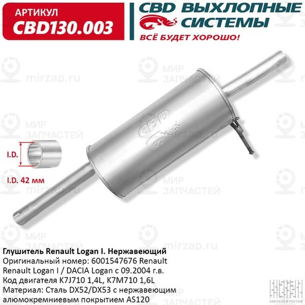 Запчасть CBD CBD130003