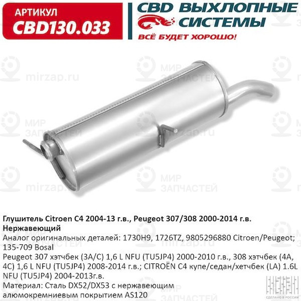Запчасть CBD CBD130033