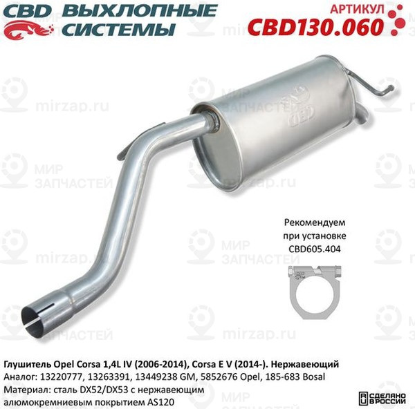 Запчасть CBD CBD130060