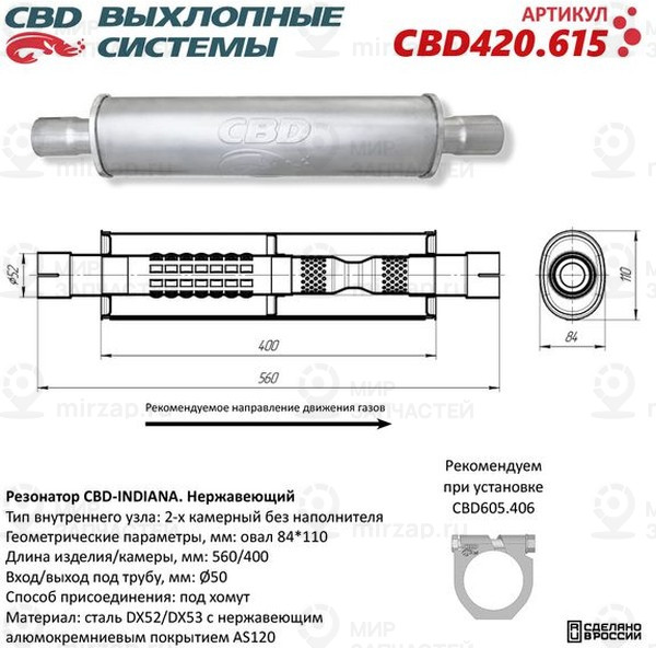 Запчасть CBD CBD420615